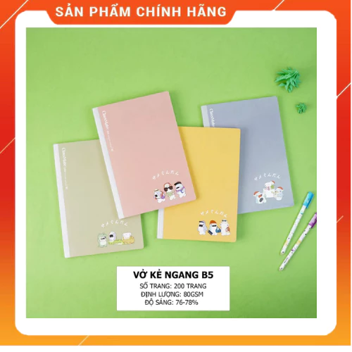 Vở kẻ Ngang 100 Trang