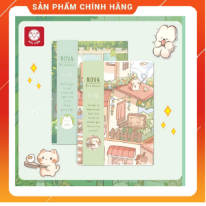 HẢI TIẾN Vở kẻ ngang ghim B5 - NOVA - Định lượng giấy 70g/m2 (80/120/200 trang - Lốc 10/5/3) - Giao mẫu ngẫu nhiên