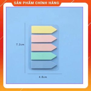 100 Giấy Ghi Chú Đánh Dấu Sách Đa Dạng Màu Tiện Lợi Cho Trường Học/Văn Phòng