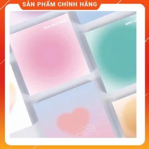 Set 50 tờ giấy ghi nhớ note hình vuông màu phong cách thanh lịch văn phòng học tập