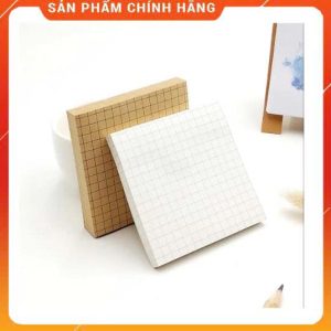 Giấy note ghi chú vuông 50 tờ sẵn keo